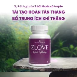 Thumbnail Viên uống Zlove tăng cường nội tiết tố nữ, se khít vùng kín, giảm bốc hỏa, mất ngủ ( hộp 50 viên ) 1