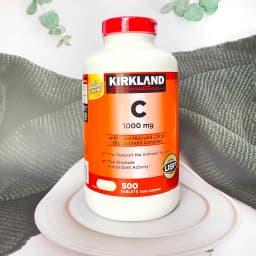 Thumbnail Viên vitamin c Kirkland Signature 1000mg sáng da chống lão hóa hộp 500 viên extaste 1