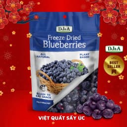 Thumbnail Việt Quất Sấy Giòn DJ&A 25g - Ăn Vặt Văn Phòng - Nhập Khẩu Úc - Việt Quất Sấy Lạnh Tốt Cho Sức Khỏe | Origin VN 3