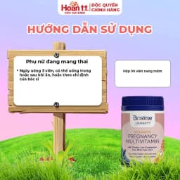 Thumbnail Vitamin Bầu Bổ Sung Dưỡng Chất Biostime Advanced Pregnancy - Viên Uống Bổ Sung Vitamin Tổng Hợp Cho Mẹ Trong Thai Kỳ 4