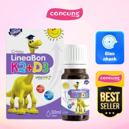 Thumbnail Vitamin giúp bé tăng chiều cao K2+D3 Lineabon 2