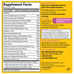 Thumbnail Vitamin tổng hợp cho bà bầu nature made prenatal folic + dha hộp 150 viên nội địa Mỹ 2
