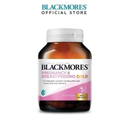 Thumbnail Vitamin Tổng Hợp Cho Bà Bầu và Mẹ Cho Con Bú Blackmores Pregnancy & Breast-Feeding Gold Lọ 60 Viên 4