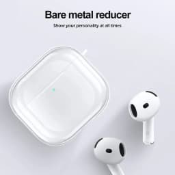 Thumbnail Vỏ bảo vệ trong suốt Fonken có vỏ bảo vệ TPU Carabiner cho Airpods 4 (2024) 4