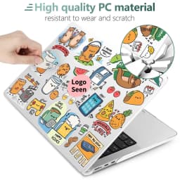 Thumbnail Vỏ bọc máy tính xách tay BATIANDA thích hợp cho MacBook Pro 13 14 16inch M4 M3 M2 M1 Air 13 13.6 15" A2941 A2681 A2337 A2338 A2779 A2780 A2442 A2486 A2179 A1932 A1466 A1369 A1708 A1706 Air11 12 13" 2012-2015 2