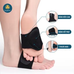 Thumbnail Vớ đệm lõm bàn chân giảm mỏi chân khi đi đứng quá lâu,  bảo vệ đôi chân của bạn - Buybox - BBPK289 2