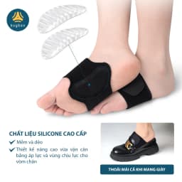 Thumbnail Vớ đệm lõm bàn chân giảm mỏi chân khi đi đứng quá lâu,  bảo vệ đôi chân của bạn - Buybox - BBPK289 3