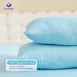 Thumbnail Vỏ Gối Goodnight Airsilk Tencel Lụa Cao Cấp 5 màu pastel - Goodnight Bedding (1 chiếc) 4