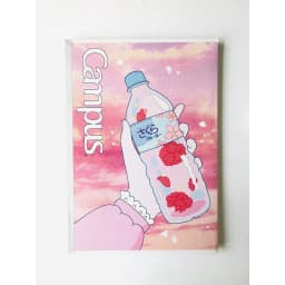 Thumbnail Vở Kẻ 4 Ly Ngang - Kẻ Ngang Có Chấm Campus Kawaii 200 Trang Khổ A5/B5 1