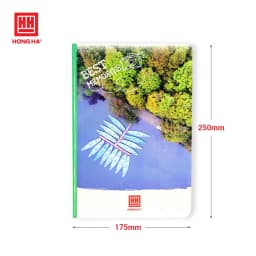 Thumbnail Vở kẻ ngang 200 trang Hồng Hà - 1688 1