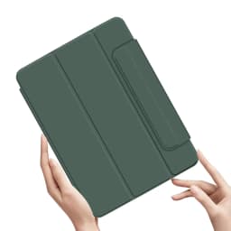 Thumbnail Vỏ lật thông minh từ tính cho iPad Air11 Air5 Air4 2024 M4 Pro11 12.9 2020 2021 2022 2018 iPad Pro 13 M4 Vỏ chống sốc có chức năng đánh thức / ngủ tự động / Giá đỡ kiểu dáng 2