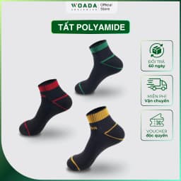 Thumbnail Vớ Nam Dáng Thể Thao Chất Liệu Polyamide Siêu Nhẹ Thương Hiệu WOADA LK802 2