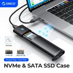 Thumbnail Vỏ SSD ORICO M2 NVME USB3.0 Type-C PCIe SSD Tương thích với SSD NGFF NVME cho Mac (PWM2) 1