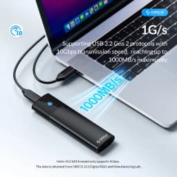 Thumbnail Vỏ SSD ORICO M2 NVME USB3.0 Type-C PCIe SSD Tương thích với SSD NGFF NVME cho Mac (PWM2) 3