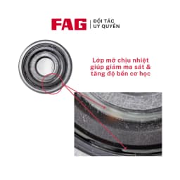Thumbnail Vòng bi bánh xe FAG - 6301 lắp theo xe Honda Wave, Future, Air Blade, Lead, SH 4