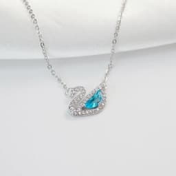Thumbnail Vòng tay nữ CDE Crystal Swan Bracelet Blue CDE2083BE - Vòng tay Lamy thiên nga cao cấp 3