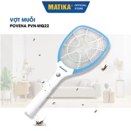 Thumbnail Vợt Muỗi POVENA Màu Xanh PVN-MQ22 1