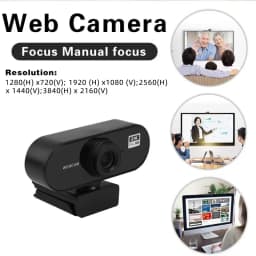 Thumbnail Webcam EVEBOT USB 1080p tự động lấy nét kèm mic chất lượng cao chuyên dụng 3
