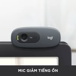 Thumbnail Webcam Logitech C270 720p HD - Góc cam 55o, mic giảm ồn, tự chỉnh sáng, chụp ảnh 3MB 3