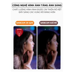 Thumbnail Webcam Máy Tính PC Laptop Ziyou Q-20 Độ Phân Giải 2K Có Mic Camera Trợ Sáng Cực Nét 4