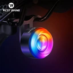 Thumbnail WEST BIKING Xe Đạp Đèn Xe Đạp Thông Minh Đèn Hậu Cảm Ứng Phanh Đèn Hậu Đi Xe Đạp Đêm Nhiều Màu Sắc Đèn Hậu Cảm Biến Đèn Hậu Cong Đèn Hậu 1