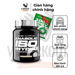 Thumbnail Whey Protein | ANABOLIC ISO + HYDRO Hộp 920G | Siêu phẩm Whey Protein tăng cơ | Scitec Nutrition 1
