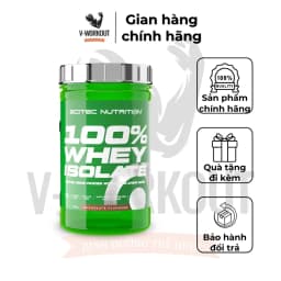 Thumbnail Whey Protein | WHEY PROTEIN ISOLATE 700G - Whey protein tăng cơ tinh kiết, không nóng trong | SCTEC NUTRITION 1