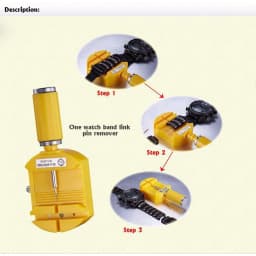 Thumbnail WWOOR Dụng cụ tháo mối nối dây đeo đồng hồ tiện dụng bền bỉ 2