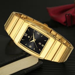 Thumbnail Wwoor Mới Thương Hiệu Hàng Đầu Đồng Hồ Nam Sang Trọng Vuông Thạch Anh Đồng Hồ Đeo Tay Chống Thấm Nước Thời Trang Đồng Hồ Thép Không Gỉ Cho Nam-8888 4