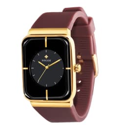 Thumbnail Wwoor Đồng Hồ Quartz Chống Thấm Nước Với Dây Đeo Silicon Thoải Mái Chất Lượng Cao 8884 1