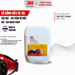 Thumbnail Xà bông rửa xe bọt tuyết  3M -  Can 10L Nhập khẩu Thái Lan, Tỷ lệ pha 1:100 3