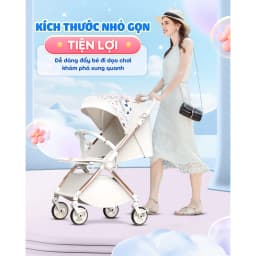 Thumbnail Xe đẩy 2 chiều Chilux K5 - Thiết kế giỏ nằm rộng rãi, bánh xe giảm xóc 1