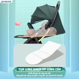 Thumbnail Xe đẩy cho bé gấp gọn CHILUX D23 - giảm rung lắc tối đa, bảo hành chính hãng 3 năm 4
