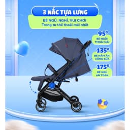 Thumbnail Xe đẩy gấp gọn Chilux M02 - Thiết kế khoa học, Tính năng vượt trội 4