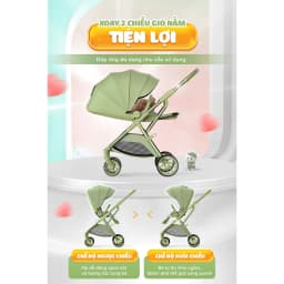 Thumbnail Xe đẩy gấp gọn Chilux M07 - Xoay 2 chiều giỏ nằm tiện lợi, gấp gọn nhanh chóng 2
