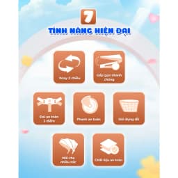 Thumbnail Xe đẩy gấp gọn Chilux M22 - Ghế ngồi xoay 2 chiều, mái che tuỳ chỉnh linh hoạt 1