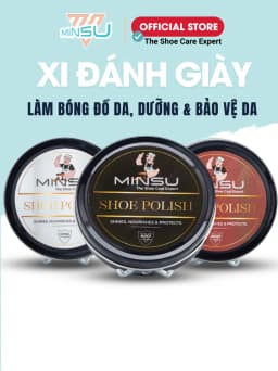 Thumbnail Xi Đánh Giày Shoe Polish MINSU M7939 Dạng Sáp Giúp Đánh Bóng, Bổ Sung Màu Cho Giày, Đồ Da, Ghế Sofa, Túi Xách, Nội Thất 1