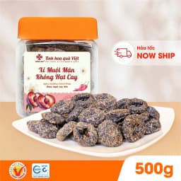 Thumbnail Xí muội mận không hạt cay Hồng Lam dạng hộp. Có vị chua, ngọt, dẻo, cay 2