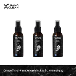 Thumbnail Xịt Khử Mùi Giày Nano Xclean Nano Bạc AHTC 50ml Khử Mùi hôi giày hôi chân, Diệt Khuẩn Giày Dép 4