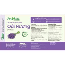 Thumbnail Xịt Tinh Dầu Oải Hương Tinh Dầu Thiên Nhiên AroMazz  Xịt Thơm Phòng Khử Mùi Ngủ Ngon Giảm Stress Chai lớn 300ml 3