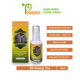 Thumbnail Xịt Xoa Bóp KHANG THỌ Chính Hãng 30ml, Hỗ Trợ Giảm Nhanh Cơn Đau Xương Khớp 4