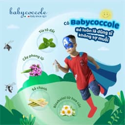 Thumbnail Xịt xua muỗi Babycoccole 0M+ chống muỗi đốt cho bé và cả gia đình, chiết xuất tía tô đất và cây phong lữ 125ml 4