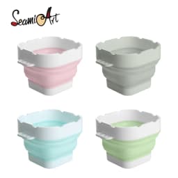 Thumbnail Xô đựng màu nước SEAMIART mini có thể gấp gọn tiện dụng 1