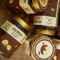 Thumbnail XOCODAY - Sô cô la Đen bọc hạt Macca - Hủ 160g - Heyday Cacao - Vị đắng dịu của Chocolate kết hợp hạt macca béo thơm 4