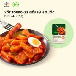 Thumbnail Xốt nấu Tokbokki Bánh Gạo Hàn Quốc Bibigo vị cay ngọt 120g - Nhập khẩu từ Hàn Quốc 1