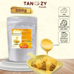 Thumbnail XỐT PHÔ MAI CAY Tanzy Foods 500g chấm gà rán đồ chiên , mì trộn Sốt Phô Mai Cay , hải sản , đồ nướng , BBQ 1