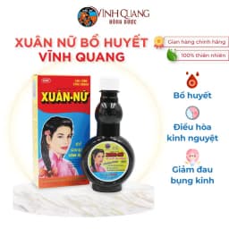Thumbnail Xuân Nữ Bổ Huyết Vĩnh Quang chai 280ml Hỗ trợ điều hoà kinh nguyệt, đau bụng kinh, bổ máu cho Phụ Nữ 1