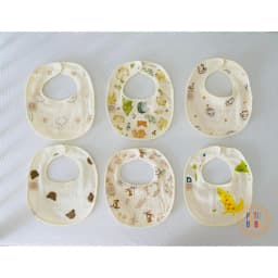 Thumbnail Yếm ăn dặm muslin 6 lớp PETIT BEBE cho bé trai bé gái 4