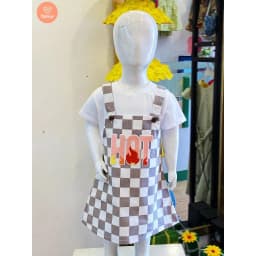 Thumbnail Yếm Caro Tamiuy Đính Chữ Hot Chất Liệu Cao Cấp, Dành Cho Bé Năng Động (1-10T) 4