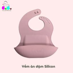 Thumbnail Yếm Silicon và Khay ăn dặm Silicon BEBU cho bé 1